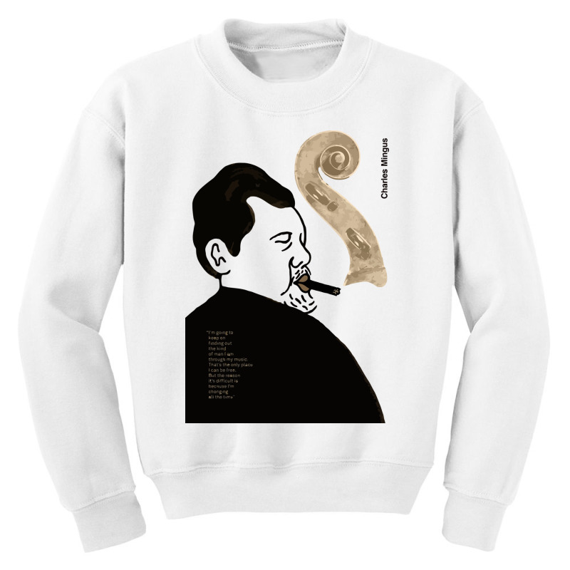 Charles Mingus 3 Youth Sweatshirt | Artistshot