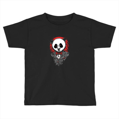 Panda Mafia Toddler T-shirt Designed By Easton Poison