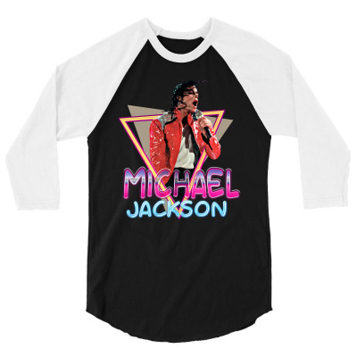 Michael Jackson 3/4 Sleeve Shirt Designed By Sengul
