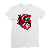 All Seeing Heart Ladies Fitted T-shirt | Artistshot