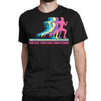 Women Running Track & Field Runner Motivational Training T Shirt Classic T-shirt | Artistshot