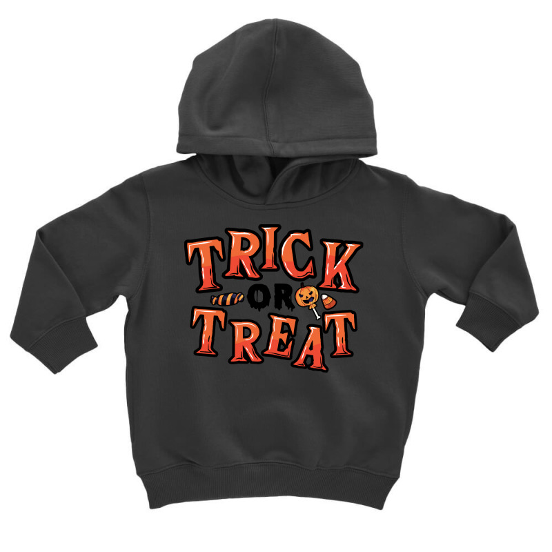 Trick Or Treat T Shirtcute Trick Or Treat Halloween Candy Sweets Costu Toddler Hoodie | Artistshot