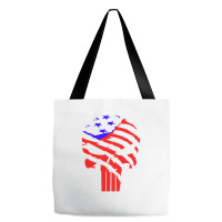 American Flag Punisher Tote Bags | Artistshot