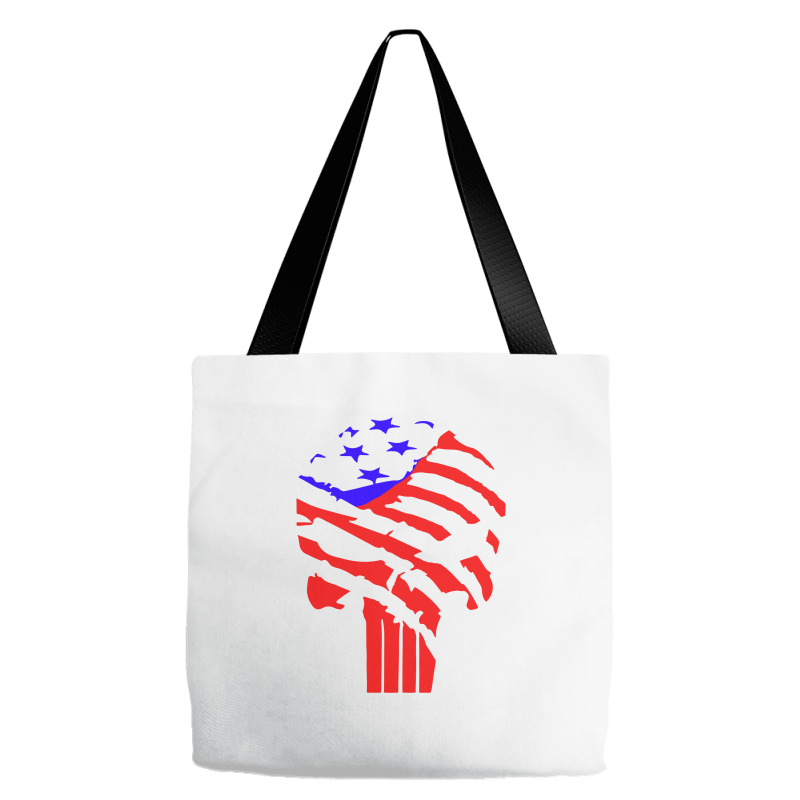 American Flag Punisher Tote Bags | Artistshot