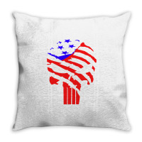 American Flag Punisher Throw Pillow | Artistshot