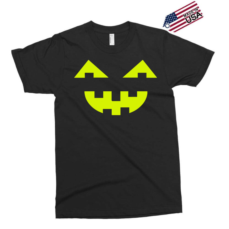 Halloween T  Shirt Big Scary Slime In Black Smiling Halloween Pumpkin Exclusive T-shirt | Artistshot