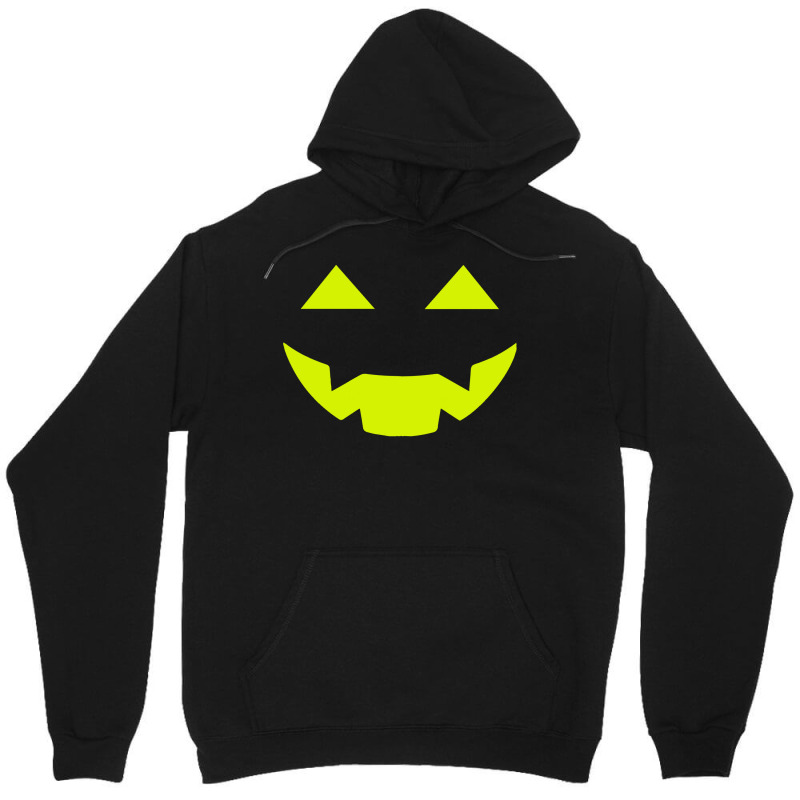 Halloween T  Shirt Big Scary Slime In Black Smiling Halloween Pumpkin Unisex Hoodie | Artistshot