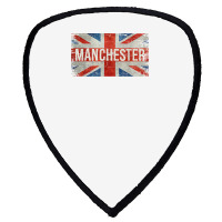 Manchester England United Kingdom British Flag Vintage T Shirt Shield S Patch | Artistshot