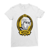 Evgeni Malkin Shield Ladies Fitted T-shirt | Artistshot