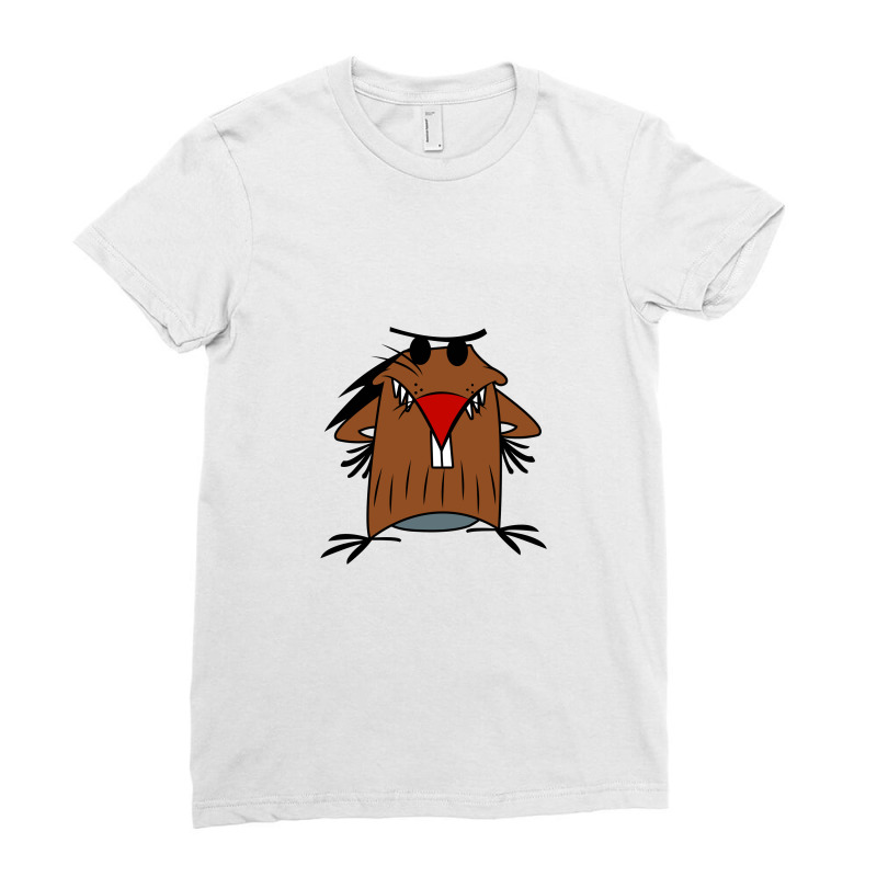 Angry Beaver Daggett Ladies Fitted T-Shirt by kisahnabi | Artistshot