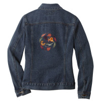 Fall In Love Ladies Denim Jacket | Artistshot