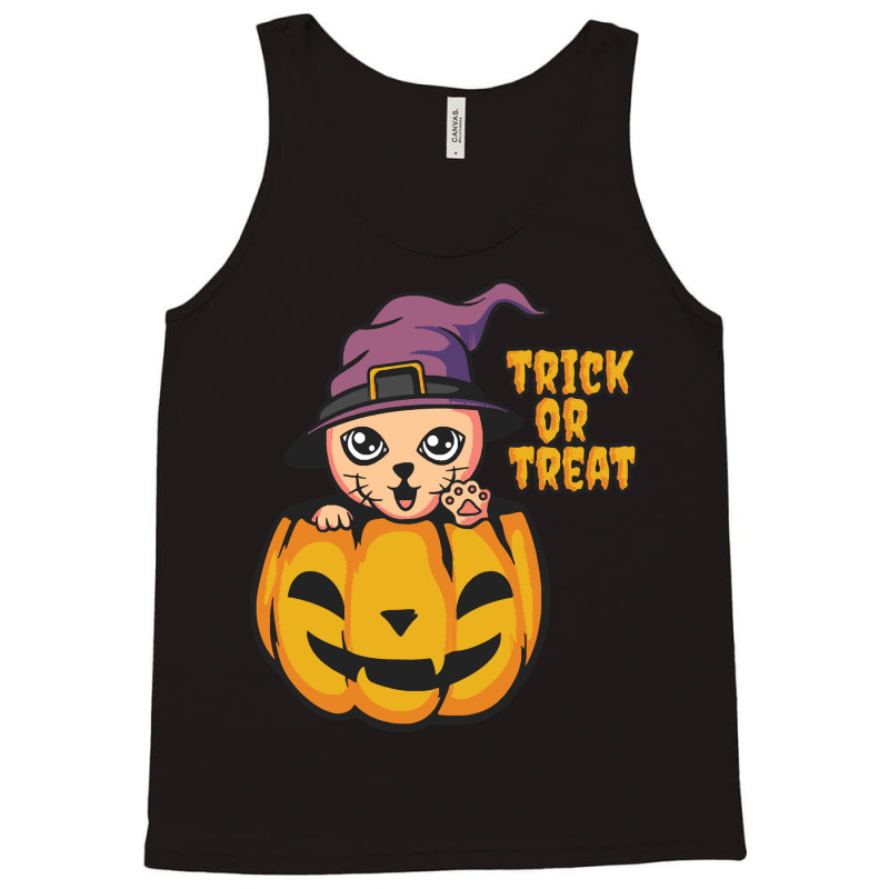 Halloween T  Shirt Cat Halloween T  Shirt Tank Top | Artistshot