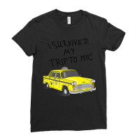 I Survived My Trip To Nyci Love Nyc New York Shirt Ladies Fitted T-shirt | Artistshot