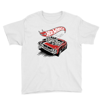 Hot Wheels Youth Tee Designed By Flupluto