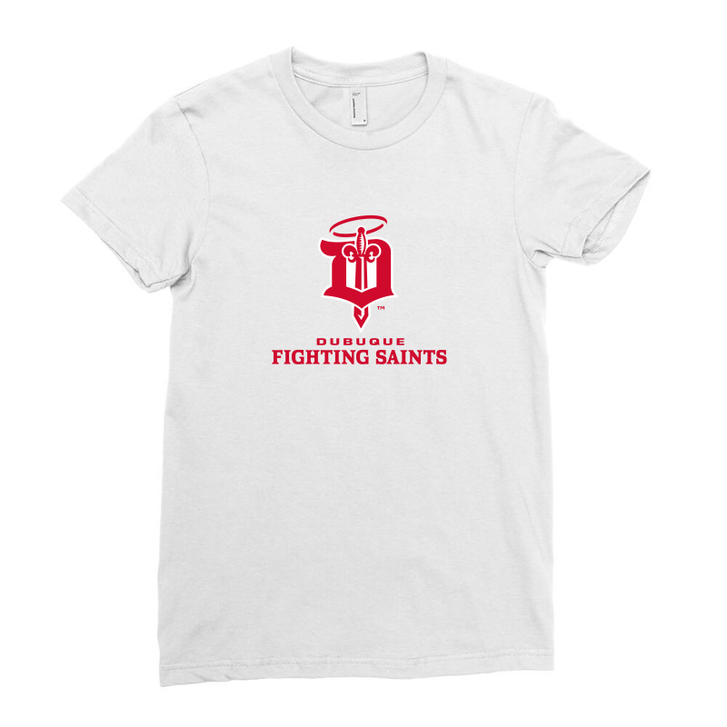 Dubuque-fighting-saints Ladies Fitted T-Shirt by Zoroshop | Artistshot