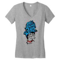 The Simpsons Marge Old School Rules Graffiti T Shirt Women's V-neck T-shirt | Artistshot