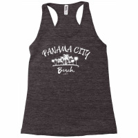 Jcombs Panama City Beach, Fl, Palm Trees On Beach T Shirt Racerback Tank | Artistshot