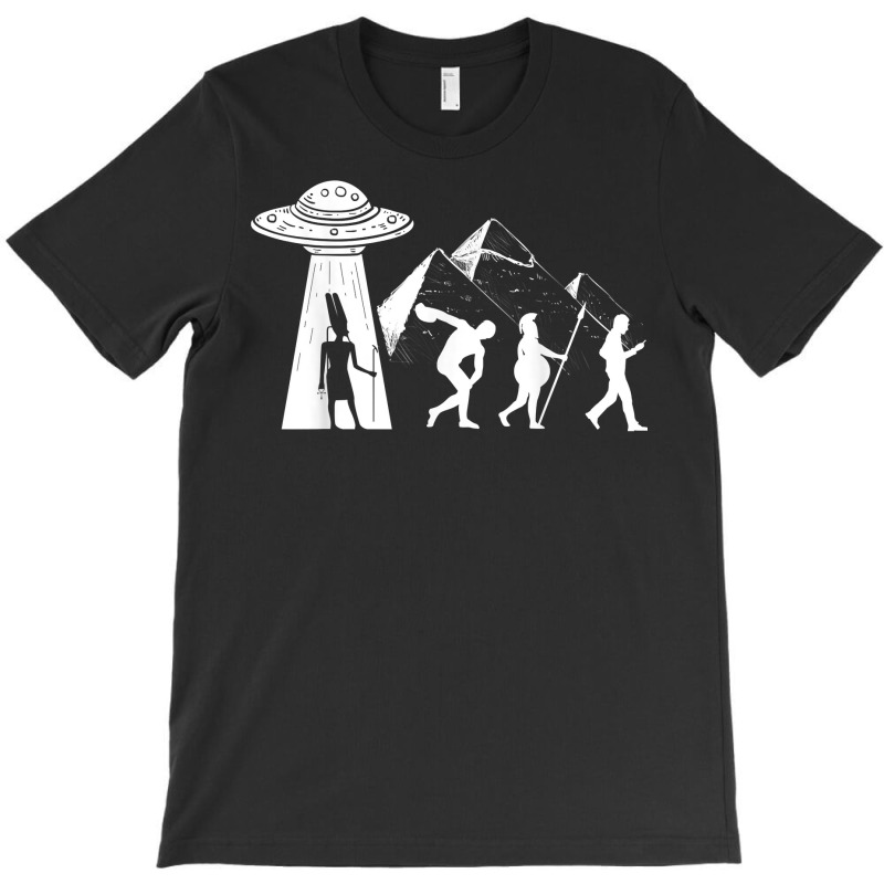 Alien Ufo Egyptian Pyramid True Story Unisex Design T Shirt T-shirt | Artistshot