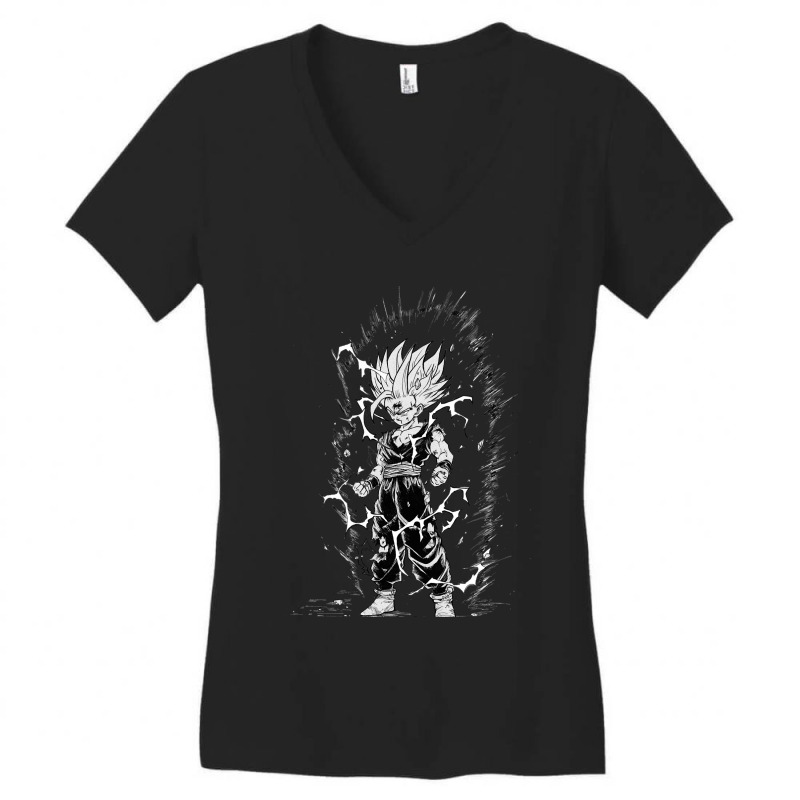 Sondragon Ball Funny Painting Women's V-Neck T-Shirt by Kaleigh-Duncan | Artistshot