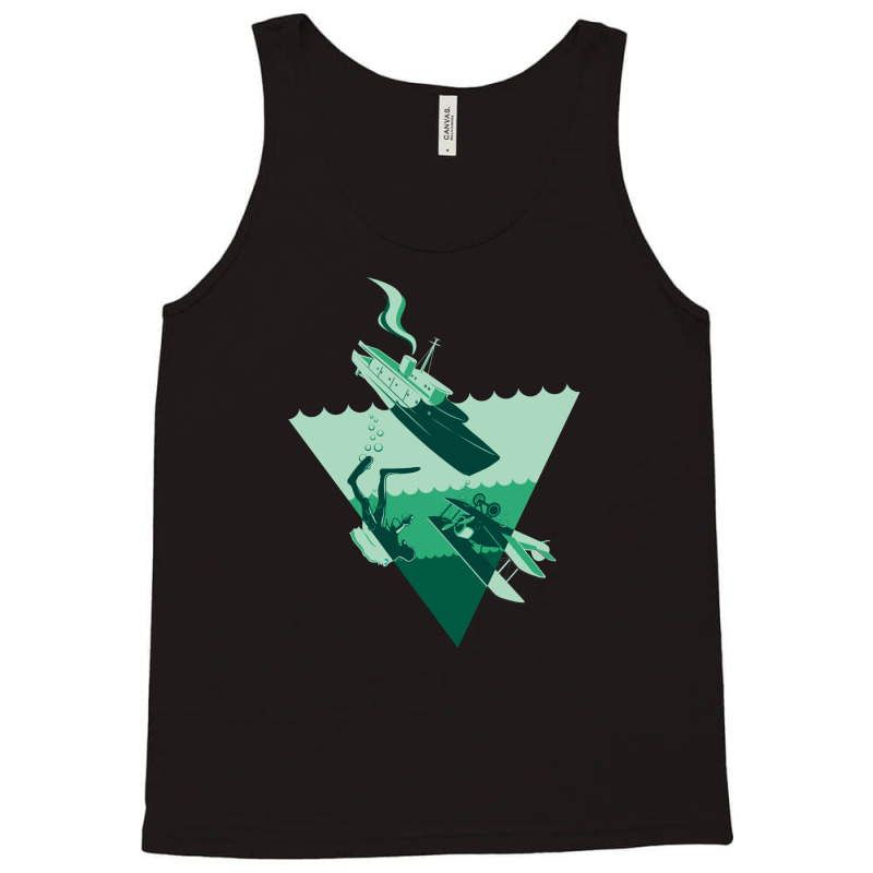 Bermuda Triangle Tank Top by DitreamX | Artistshot