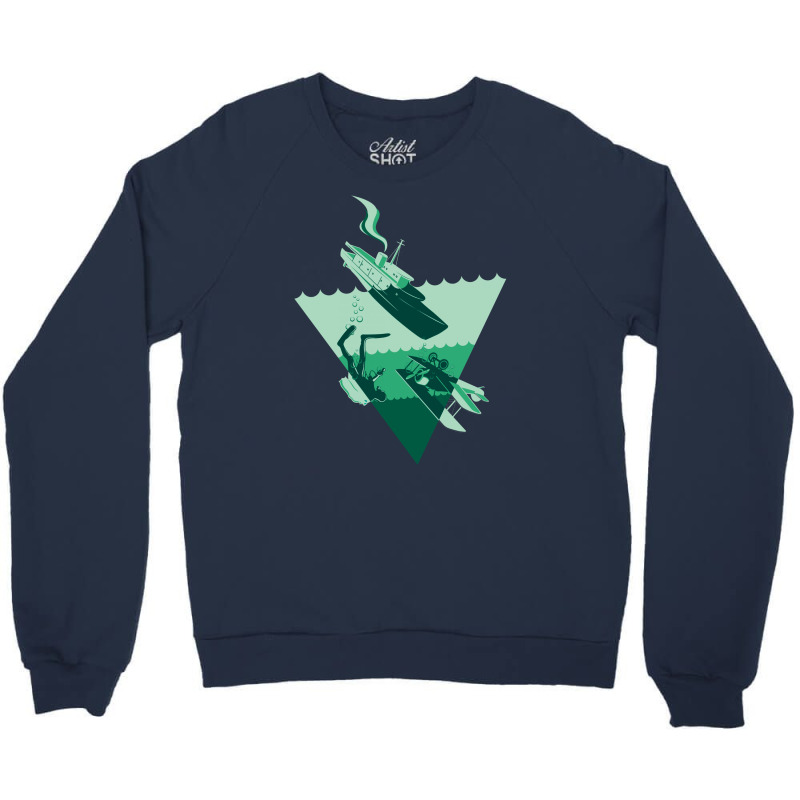 Bermuda Triangle Crewneck Sweatshirt by DitreamX | Artistshot