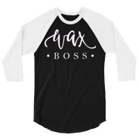 Womens Cute Wax Boss Waxing Gift Estheticians Cosmetologists V Neck T 3/4 Sleeve Shirt | Artistshot