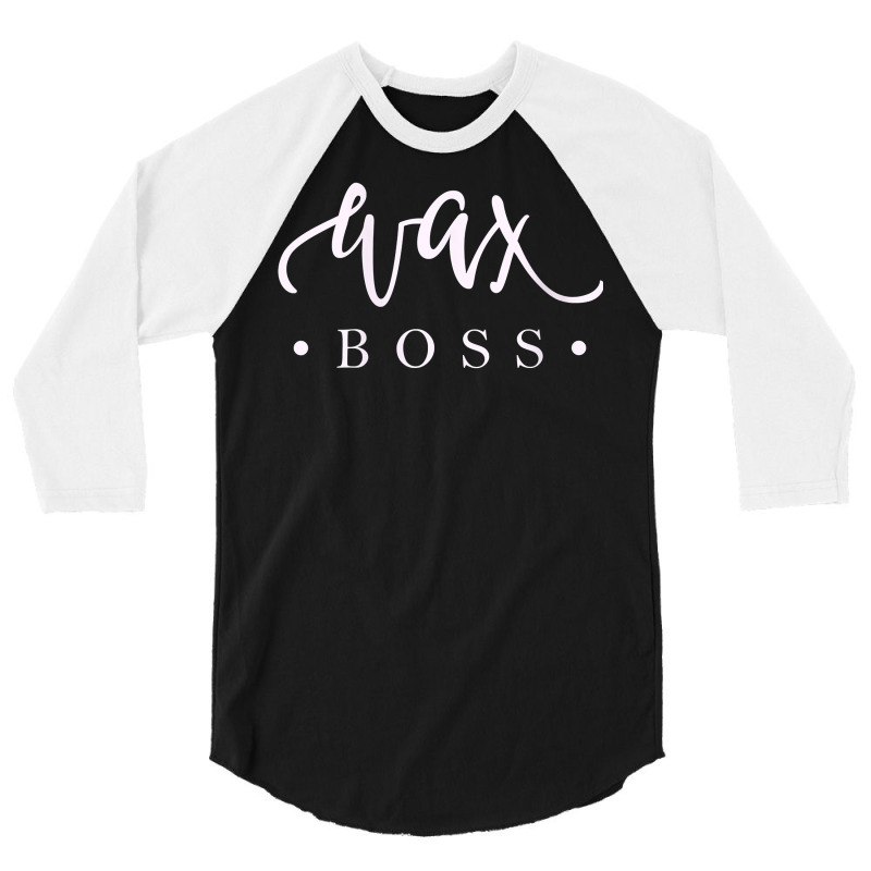 Womens Cute Wax Boss Waxing Gift Estheticians Cosmetologists V Neck T 3/4 Sleeve Shirt | Artistshot