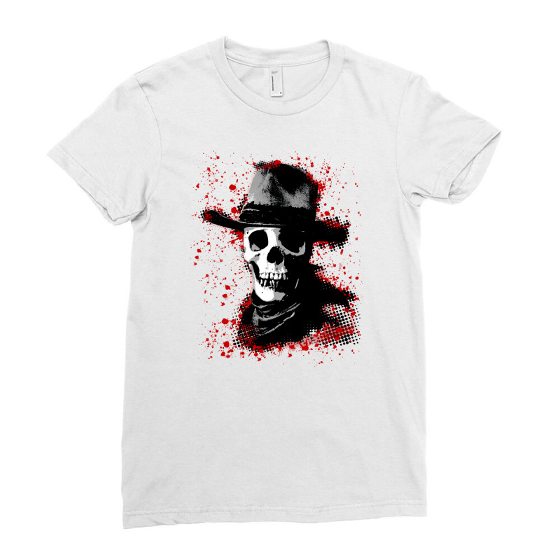 Cowboy Mentality Ladies Fitted T-Shirt by DitreamX | Artistshot