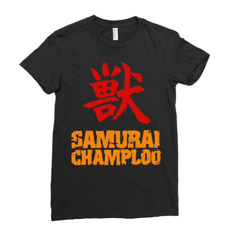 Samurai Champloo Classic Ladies Fitted T-Shirt by berttdedw magazine shop | Artistshot