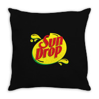 Sun Drop Citrus Soda Throw Pillow | Artistshot