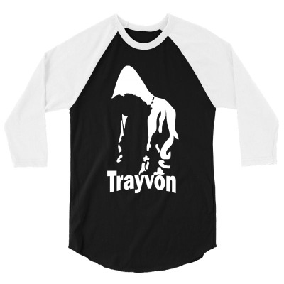 Trayvon Martin 3/4 Sleeve Shirt Designed By Slalomalt