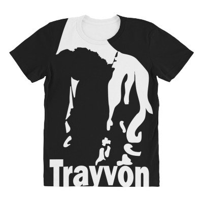 Trayvon Martin All Over Women's T-shirt Designed By Slalomalt
