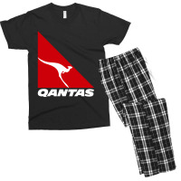 Qantas Airlines Men's T-shirt Pajama Set | Artistshot