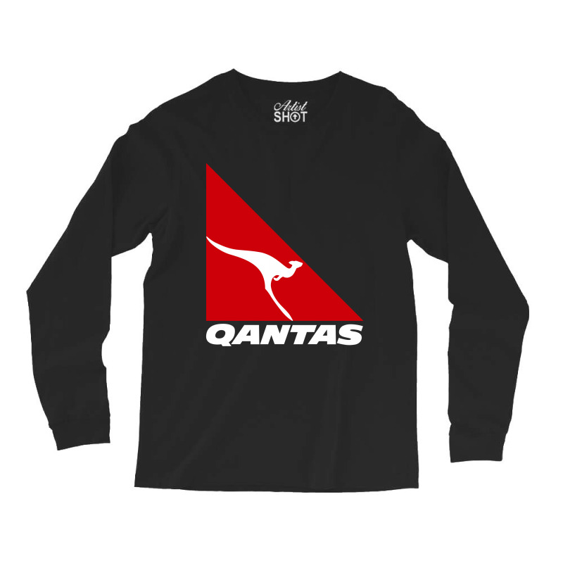 Qantas Airlines Long Sleeve Shirts | Artistshot