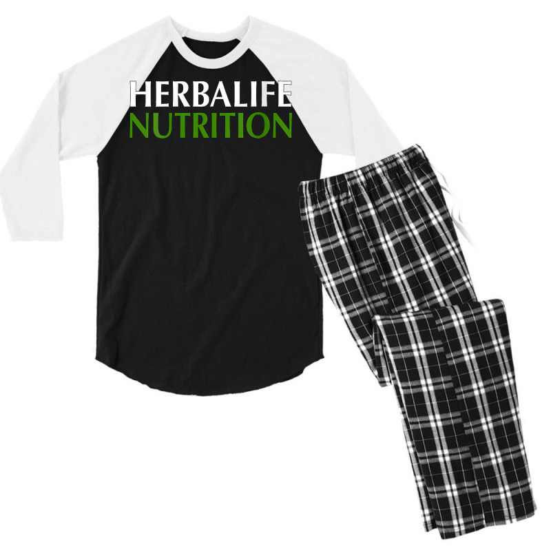 Womens Herbalife Nutrition Vegan Gift   Cool Veggie Men Women Gift V N Men's 3/4 Sleeve Pajama Set by BrunkeMiaysia | Artistshot