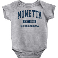 Monetta South Carolina Sc Vintage Athletic Sports Design T Shirt Baby Bodysuit | Artistshot