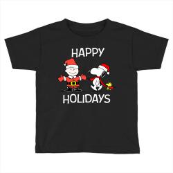 happy holidays Toddler T-shirt | Artistshot