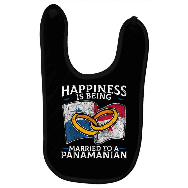 Panamanian Wedding Republic Of Panama Roots Married T Shirt Baby Bibs by kalerttjay | Artistshot