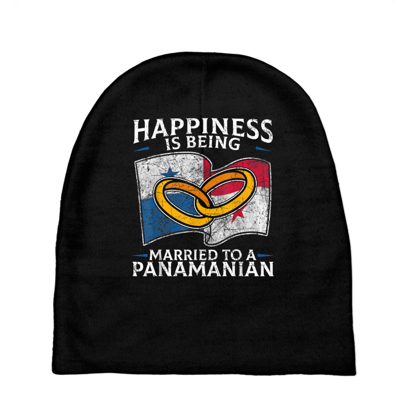 Panamanian Wedding Republic Of Panama Roots Married T Shirt Baby Beanies by kalerttjay | Artistshot