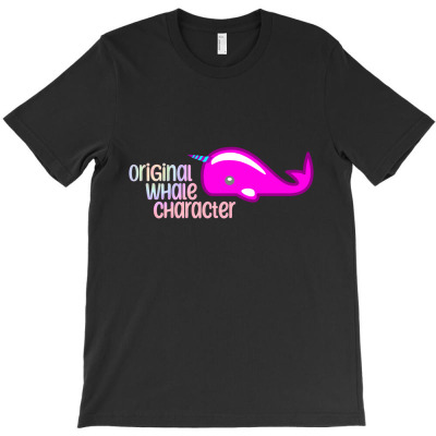 Original Whale Character  T Shirt T-shirt Designed By Erna Mariana