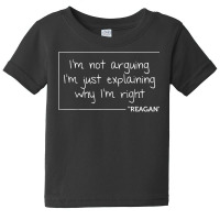 Reagan Quote Personalized Name Funny Birthday Gift Idea T Shirt Baby Tee | Artistshot