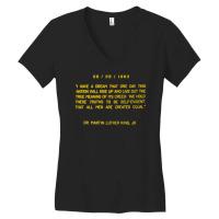 I Have A Dream Women's V-neck T-shirt | Artistshot