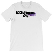 Rock Climbing Girl T-shirt | Artistshot