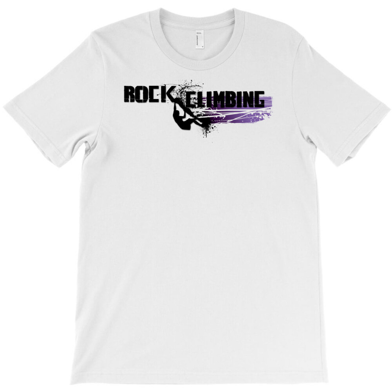 Rock Climbing Girl T-Shirt by DitreamX | Artistshot