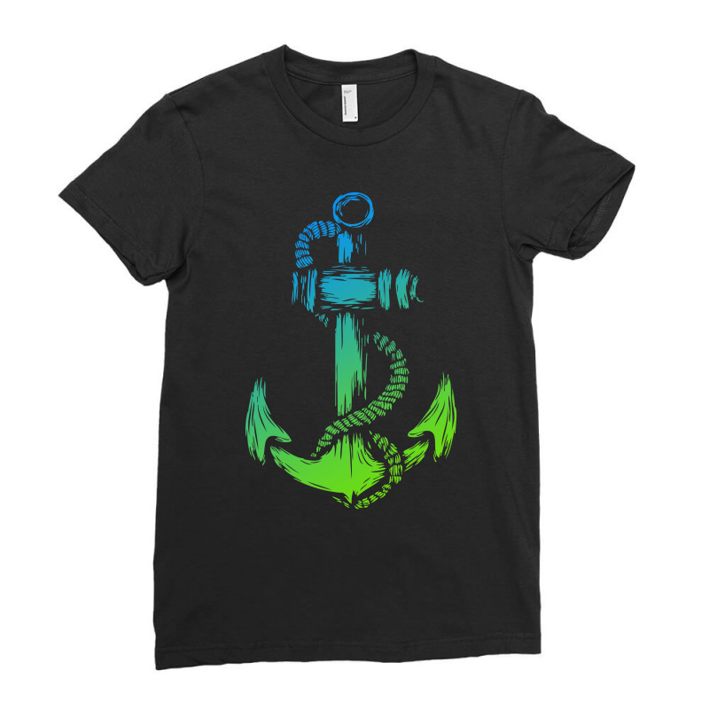 Anchor Of Life Ladies Fitted T-Shirt by Specstore | Artistshot