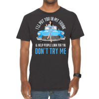 Womens I'll Put You In My Trunk & Help People Look For You Fun Cars V Vintage T-shirt | Artistshot