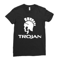 Trojan Condoms Champion Ladies Fitted T-shirt | Artistshot