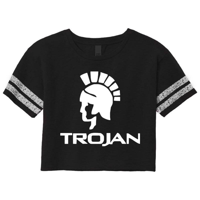 Trojan Condoms Champion Scorecard Crop Tee by Mito220 | Artistshot