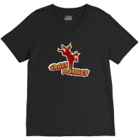 Crazy Donkey V-neck Tee | Artistshot