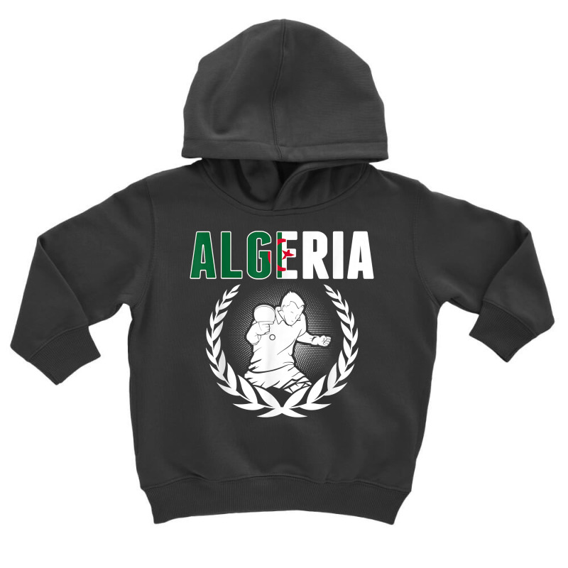 Algeria Table Tennis Fans Jersey Algerian Ping Pong Lovers T Shirt Toddler Hoodie by ruffelbzk | Artistshot